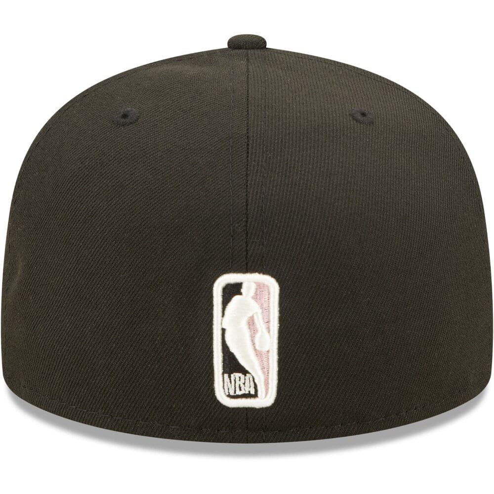 New Era Caps Chicago Bulls New Era NBA Pop Sweat 59FIFTY Fitted Hat - Black