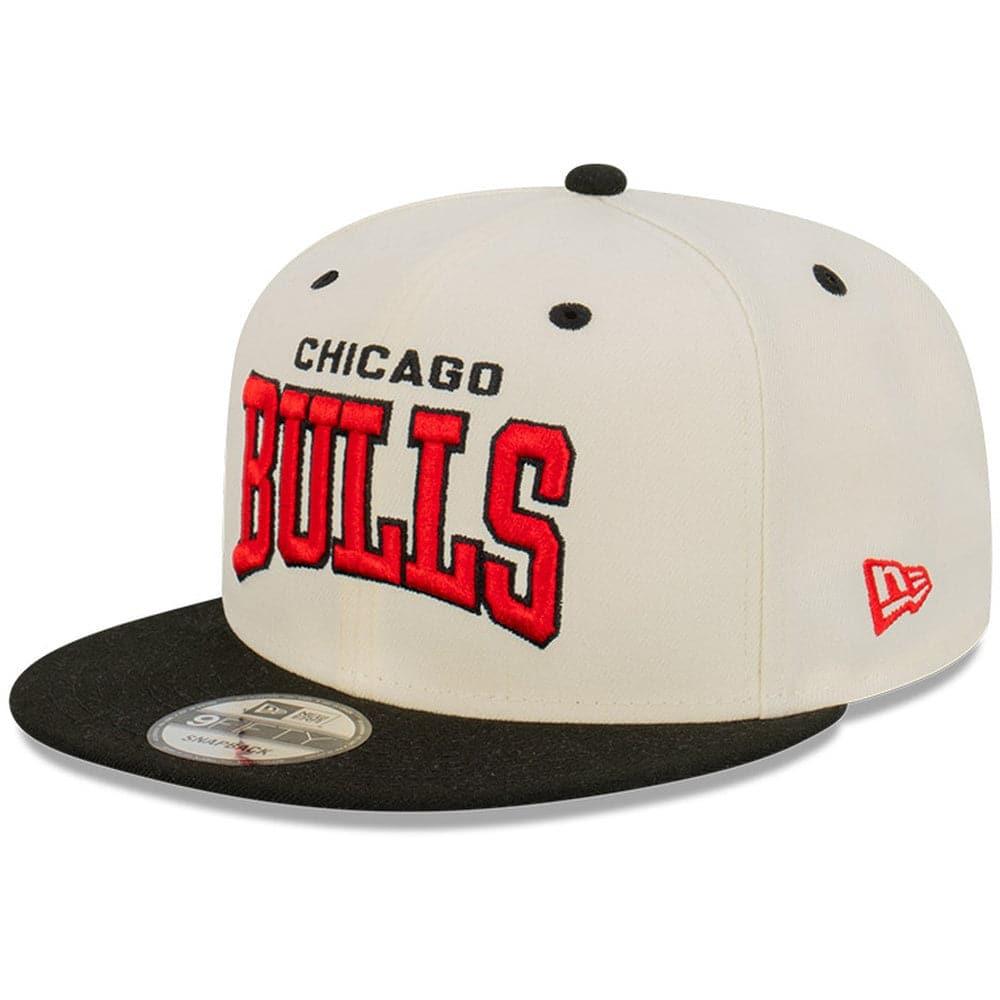 New Era Caps Chicago Bulls New Era NBA Pro Arch 9FIFTY Snapback Hat - Chrome