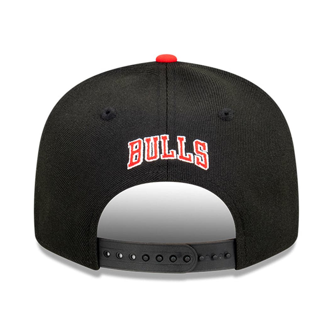 New Era Caps Chicago Bulls New Era NBA Retro Script 9FIFTY Snapback Hat - Black