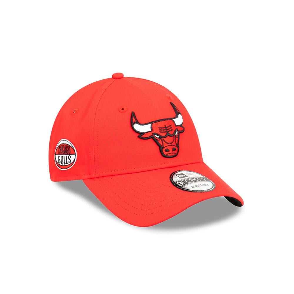 New Era Caps Chicago Bulls New Era NBA Sideball 9FORTY Snapback Hat - Red