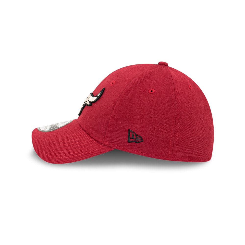 New Era Caps Chicago Bulls New Era NBA Stone Team 39THIRTY Stretch Fit Hat - Cardinal