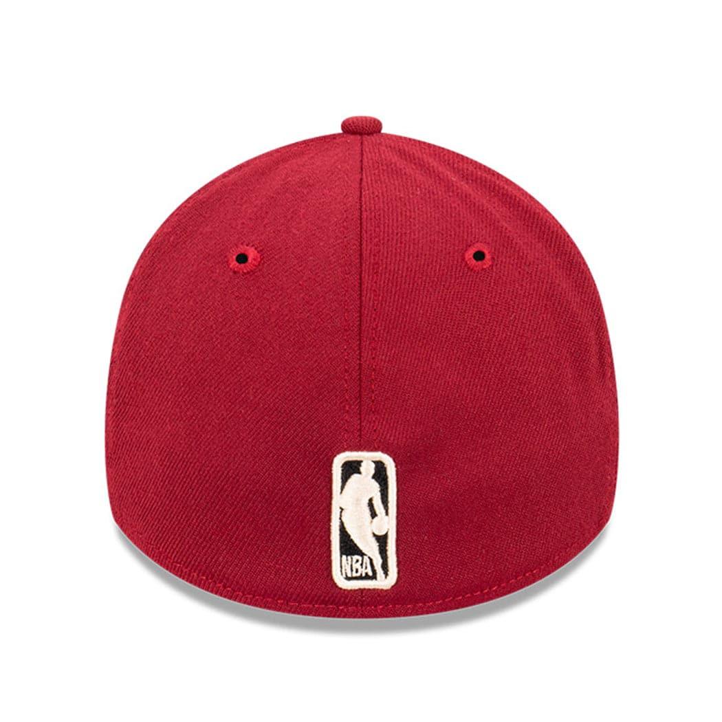 New Era Caps Chicago Bulls New Era NBA Stone Team 39THIRTY Stretch Fit Hat - Cardinal