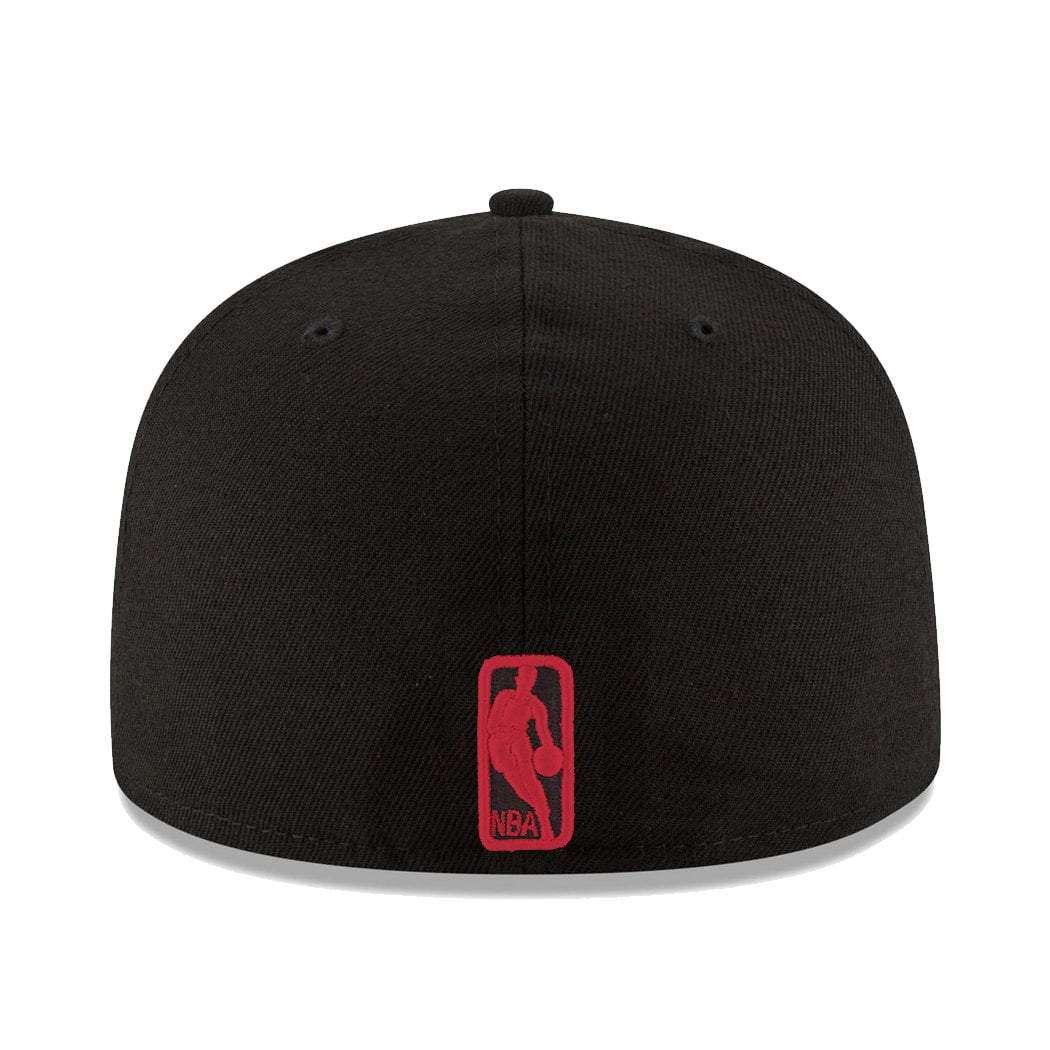 New Era Caps Chicago Bulls New Era NBA Team Pop 59FIFTY Fitted Hat - Black