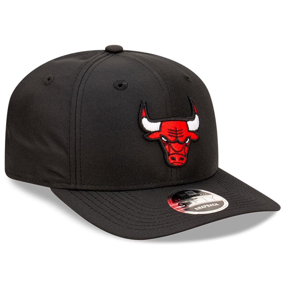 New Era Caps Adjustable M/L Chicago Bulls New Era NBA Team Prolite 9FIFTY OF Pre-Curved Snapback Hat - Black