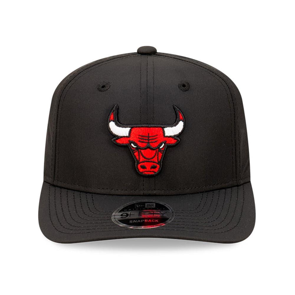 New Era Caps Adjustable M/L Chicago Bulls New Era NBA Team Prolite 9FIFTY OF Pre-Curved Snapback Hat - Black