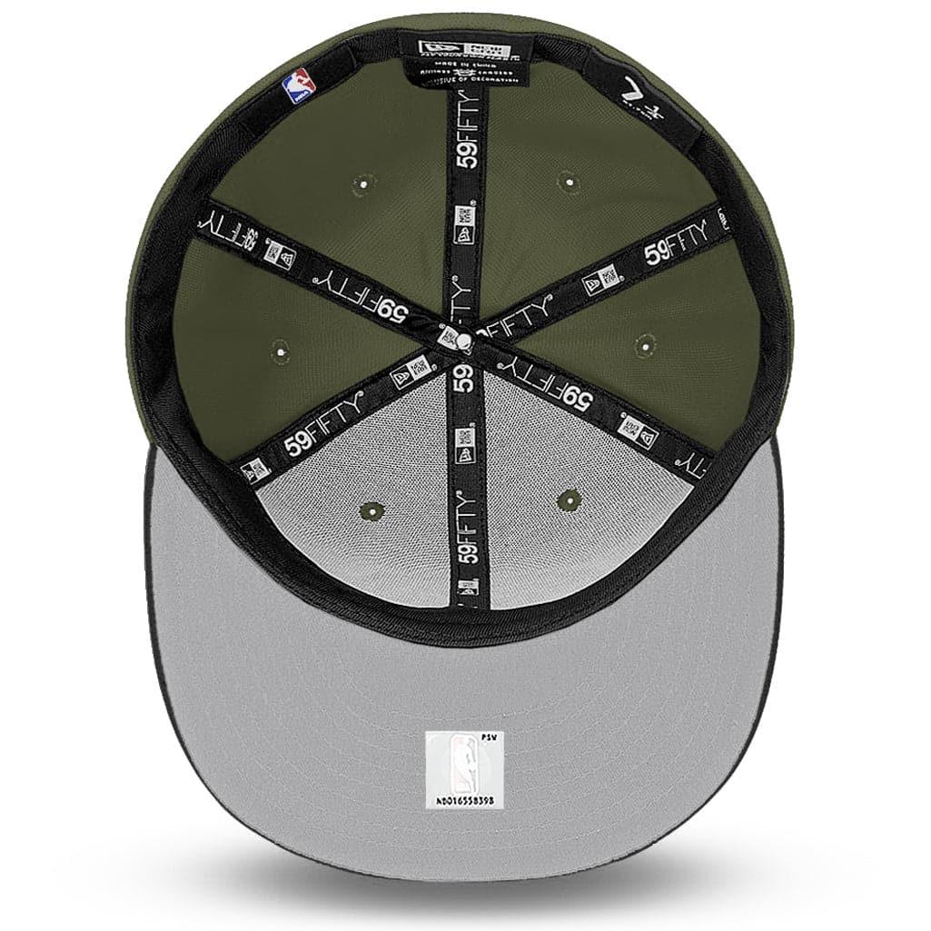 New Era Caps Chicago Bulls New Era NBA Team Tonal 59FIFTY Fitted Hat - Olive