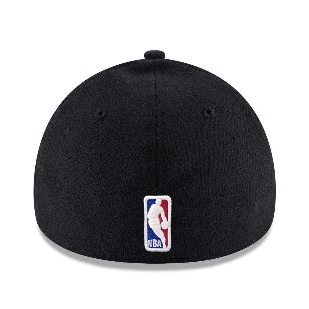 New Era Caps Chicago Bulls New Era NBA Wordmark 39THIRTY Curve Hat - Black