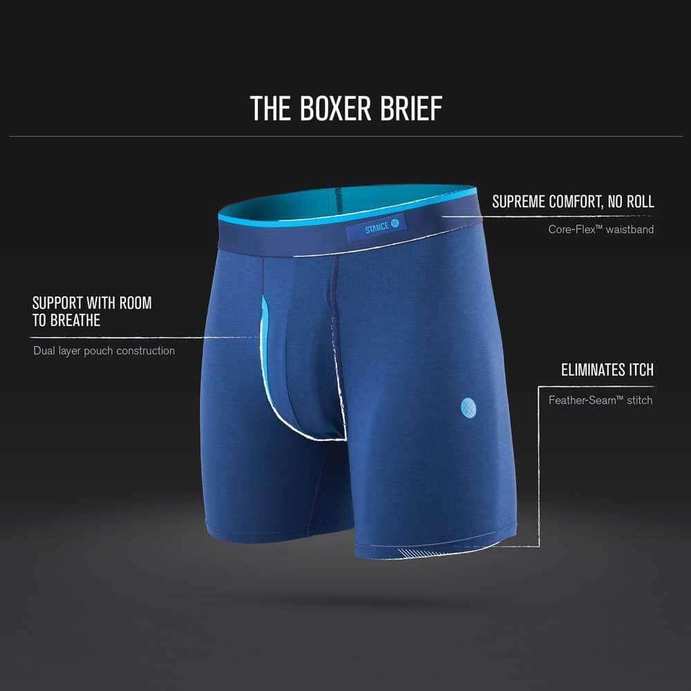 Stance Socks Chicago Bulls Stance NBA HWC Boxer Short Briefs - Black
