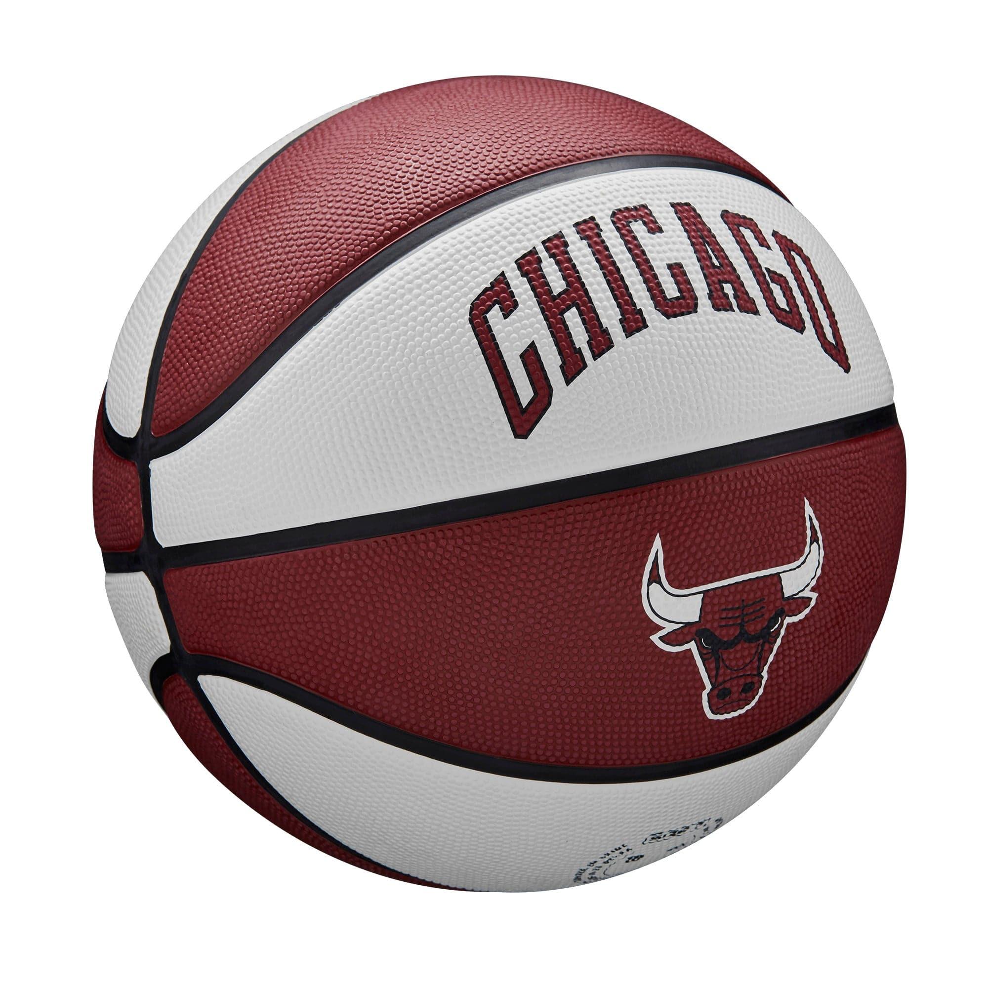 Wilson Sporting Goods Balls Chicago Bulls Wilson NBA 22-23 City Edition All Surface Basketball Ball