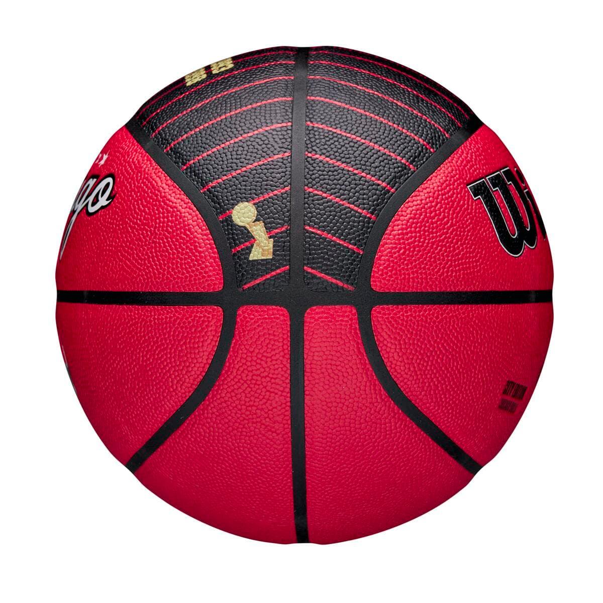 Wilson Sporting Goods Balls Chicago Bulls Wilson NBA City Edition Collector Basketball - Size 7