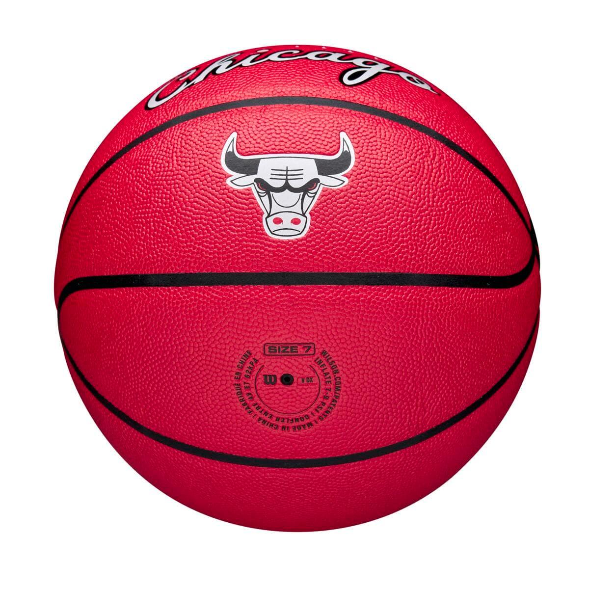 Wilson Sporting Goods Balls Chicago Bulls Wilson NBA City Edition Collector Basketball - Size 7
