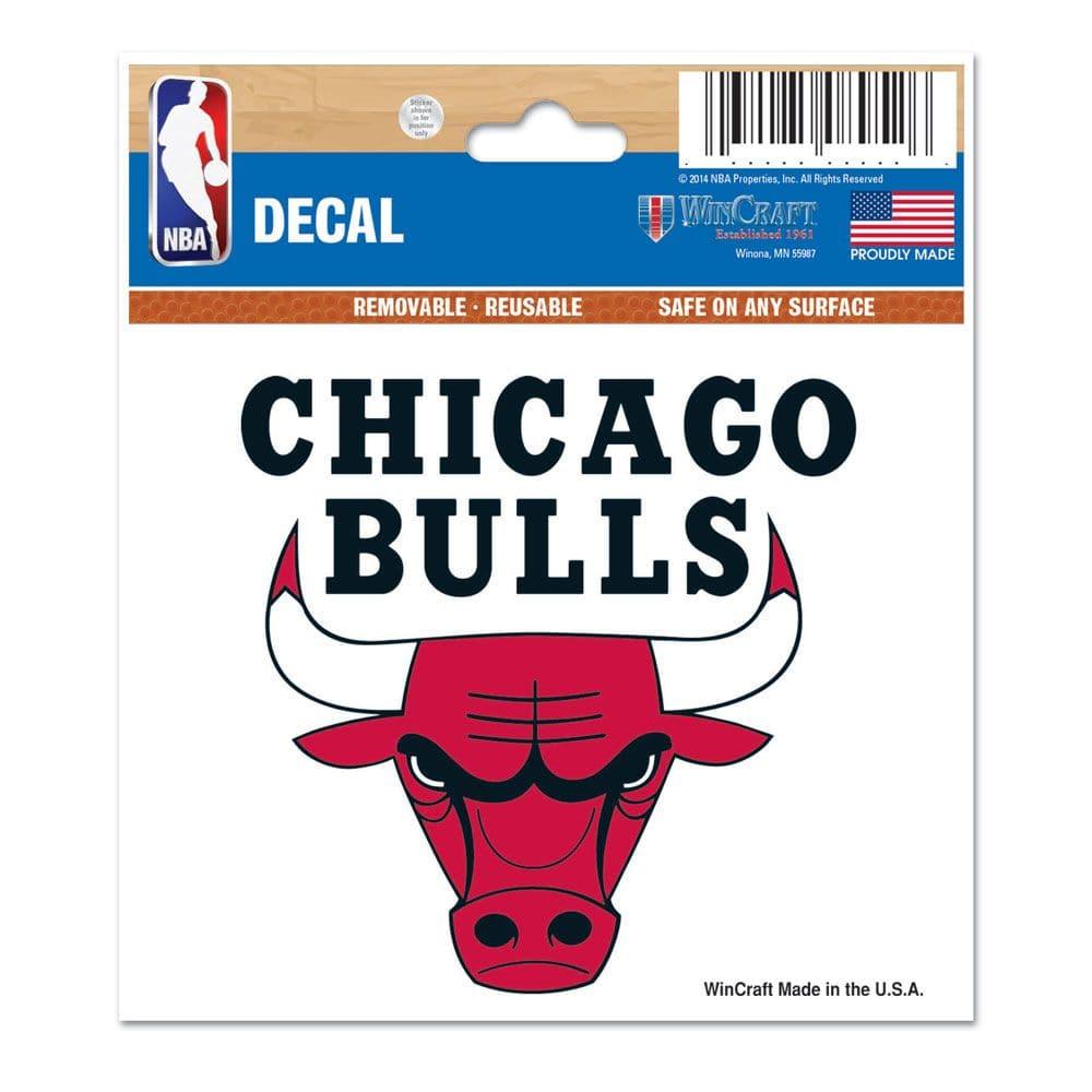 Wincraft Accessories Chicago Bulls Wincraft NBA 3" x 4" Multi-Use Sticker Decal
