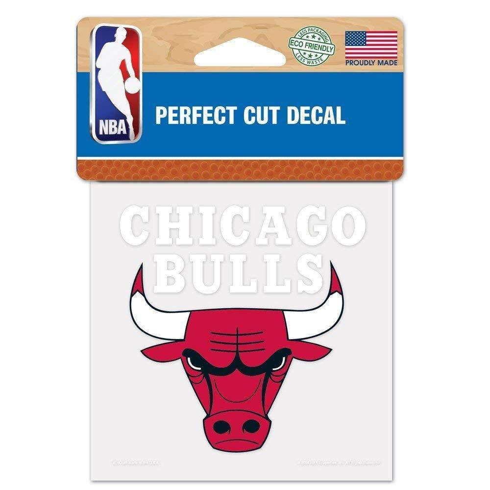 Wincraft Accessories Chicago Bulls Wincraft NBA Perfect Cut 4" x 4" Decal