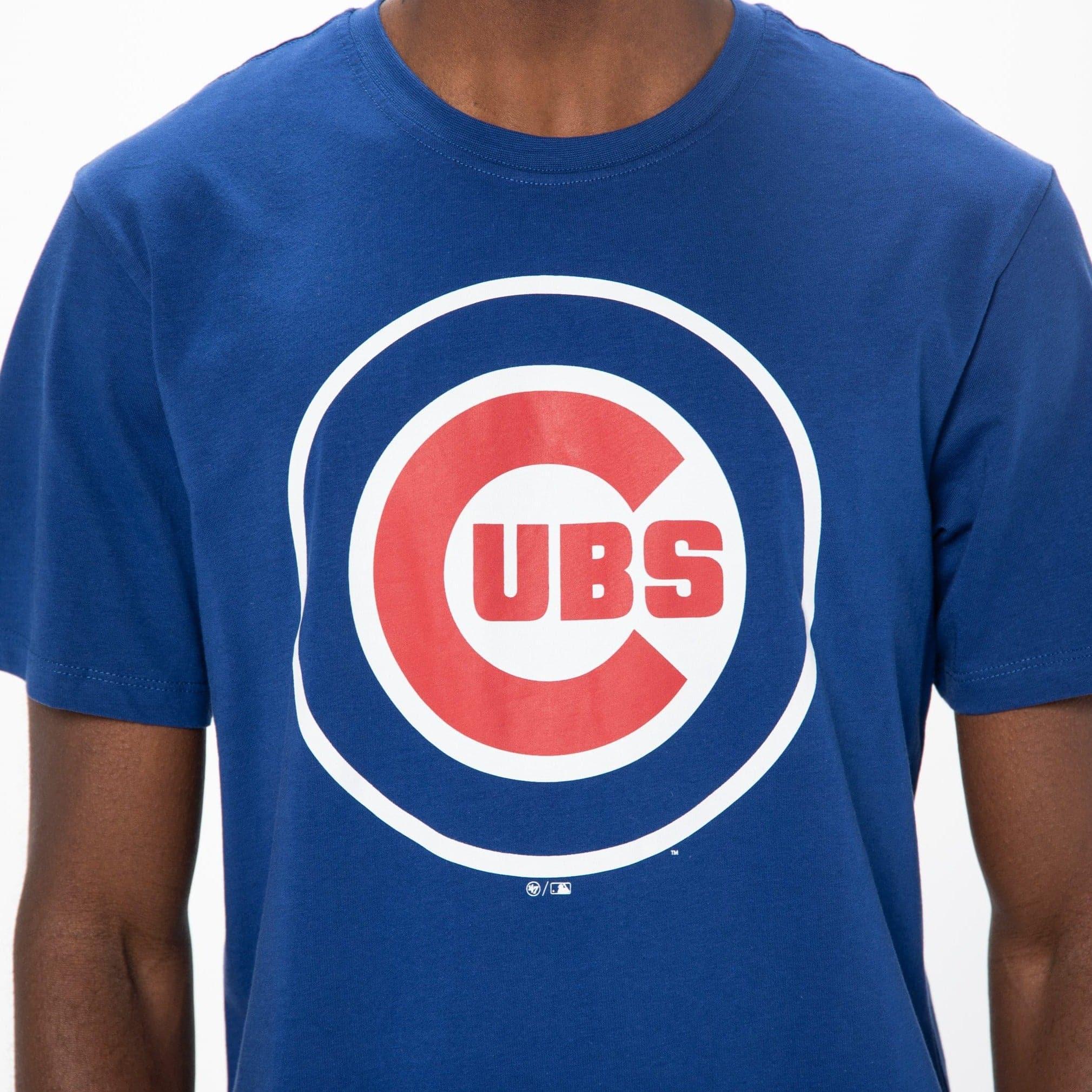 47 Brand T-Shirts Chicago Cubs '47 MLB Imprint Echo T-Shirt - Blue