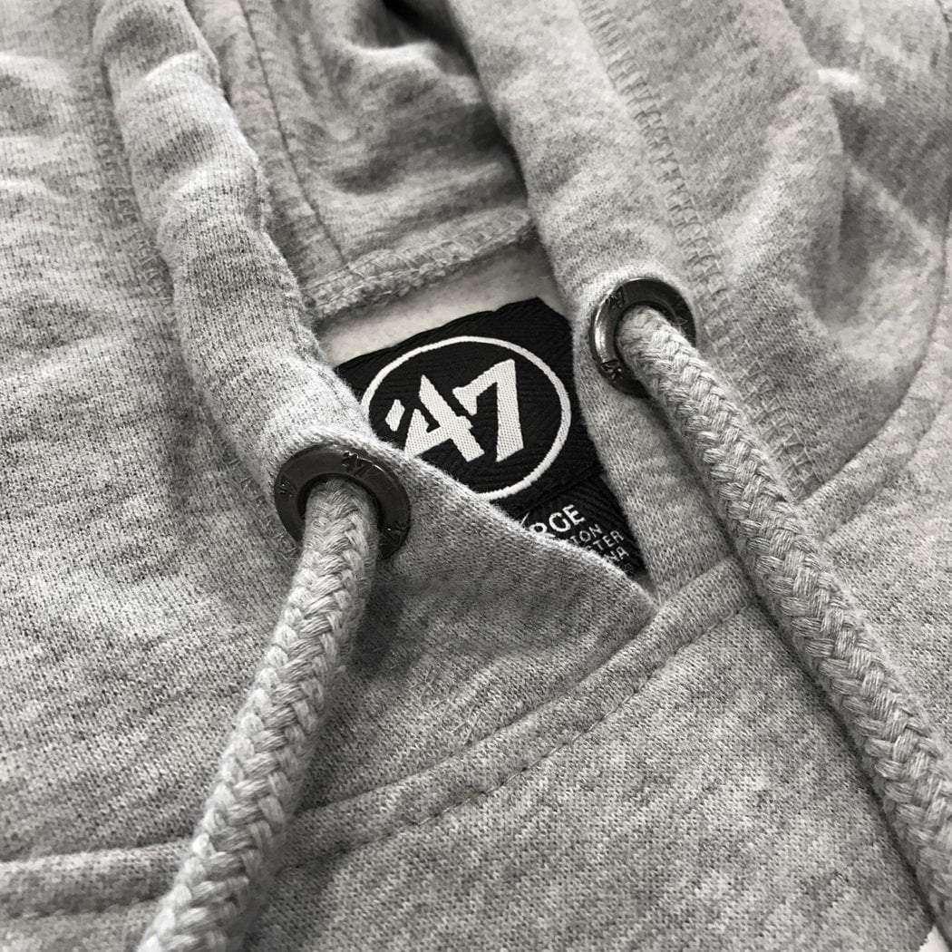 47 Brand Jumpers Chicago Cubs '47 MLB Rundown Headline Hoodie Jumper - Grey