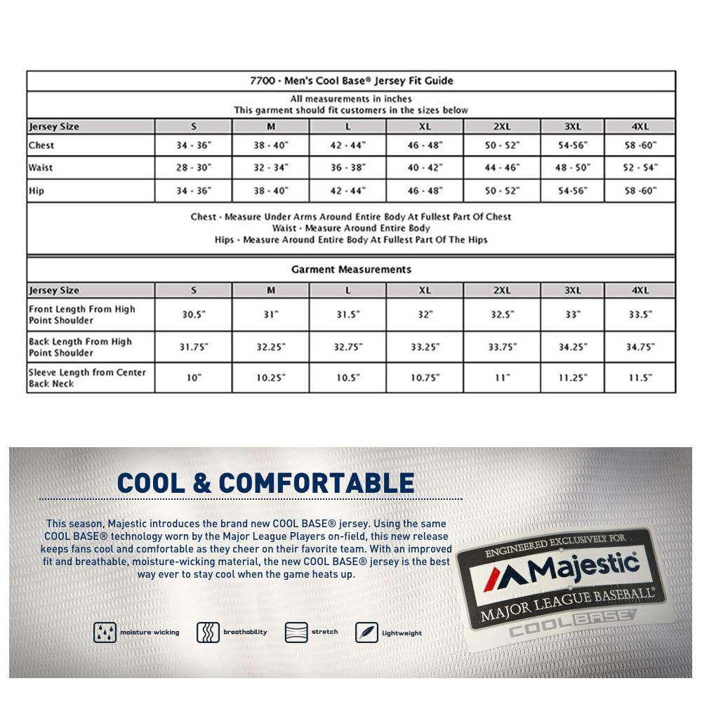 Majestic Athletic Jerseys Chicago Cubs Majestic MLB AC Cool Base Replica Jersey - Blue