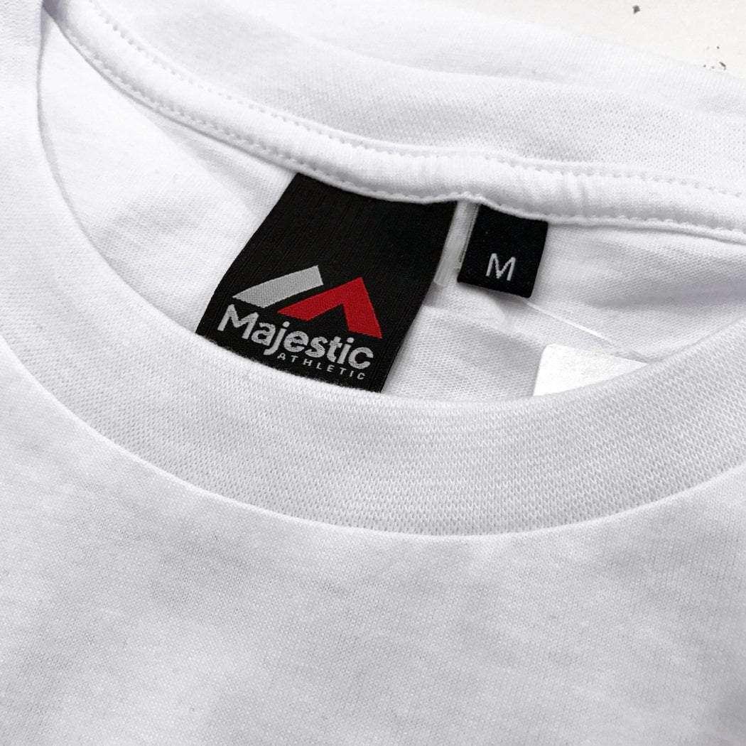 Majestic Athletic T-Shirts Chicago Cubs Majestic MLB Despa T-Shirt - White
