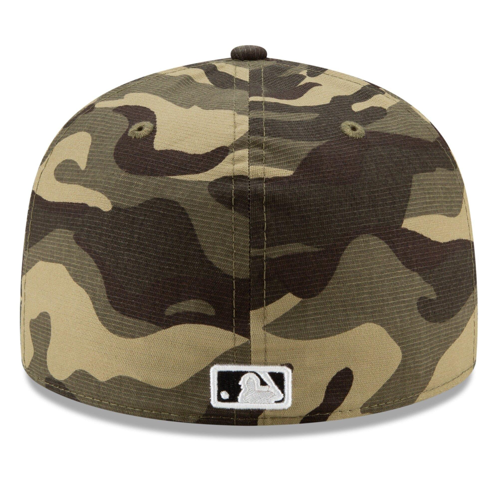 New Era Caps Chicago Cubs New Era MLB 2021 Armed Forces 59FIFTY Fitted Hat - Camo