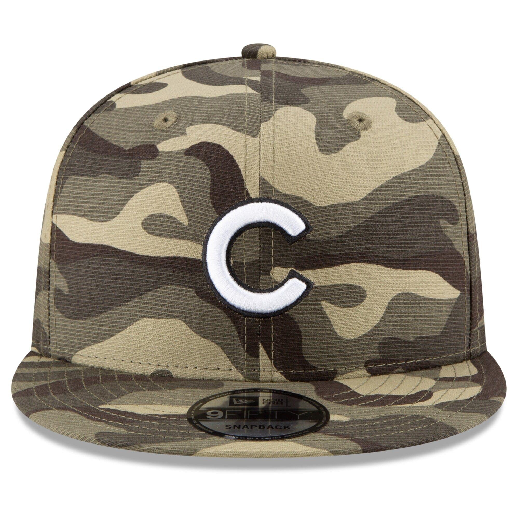 New Era Caps Chicago Cubs New Era MLB 2021 Armed Forces 9FIFTY Snapback Hat - Camo