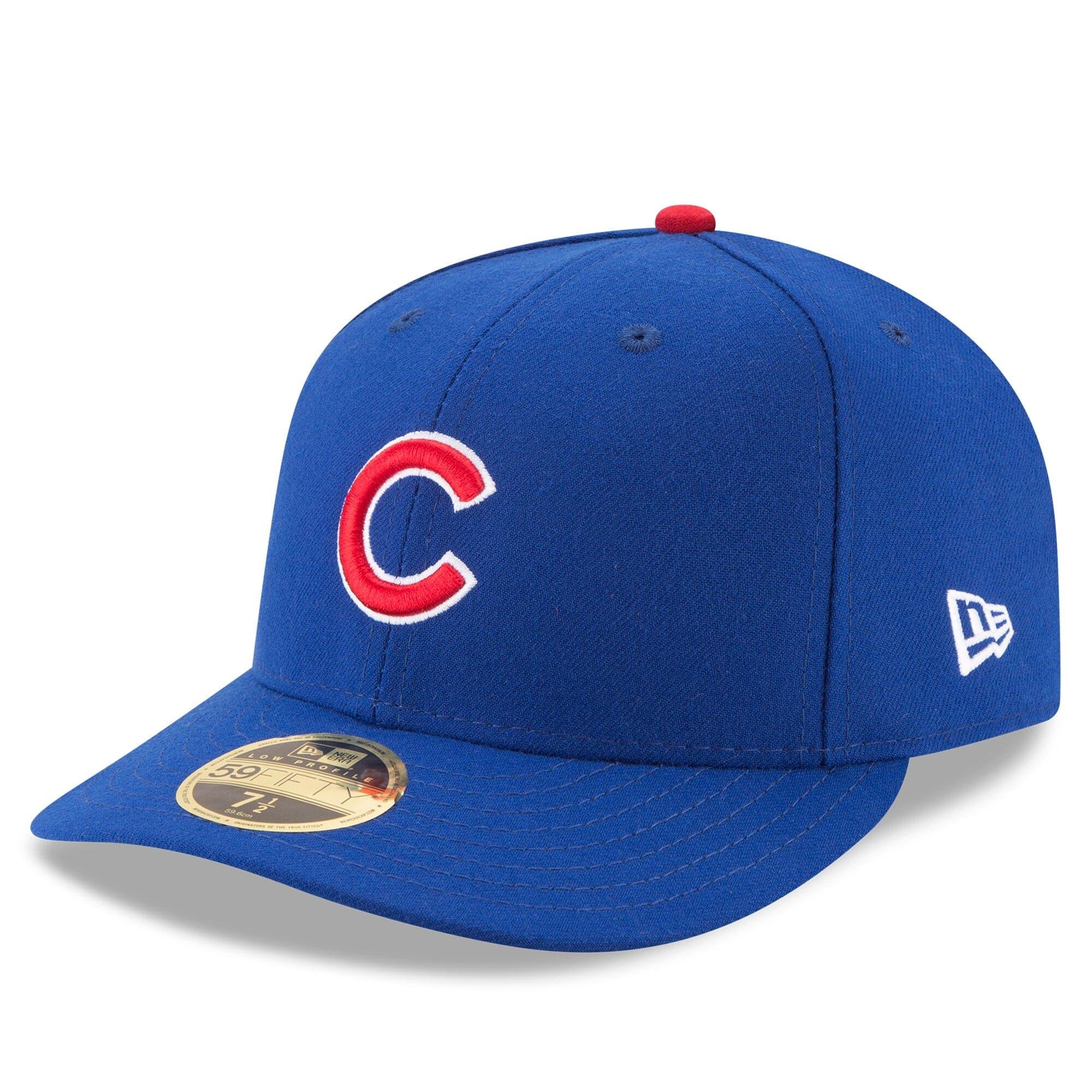 New Era Caps Chicago Cubs New Era MLB AC On-Field Game Low Profile 59FIFTY Fitted Hat - Blue