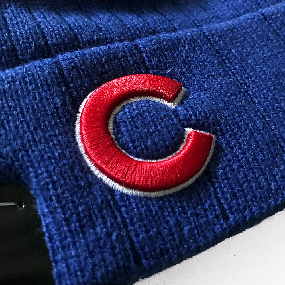 New Era Beanies Chicago Cubs New Era MLB On-Field Team Cuffed Knit Beanie - Blue