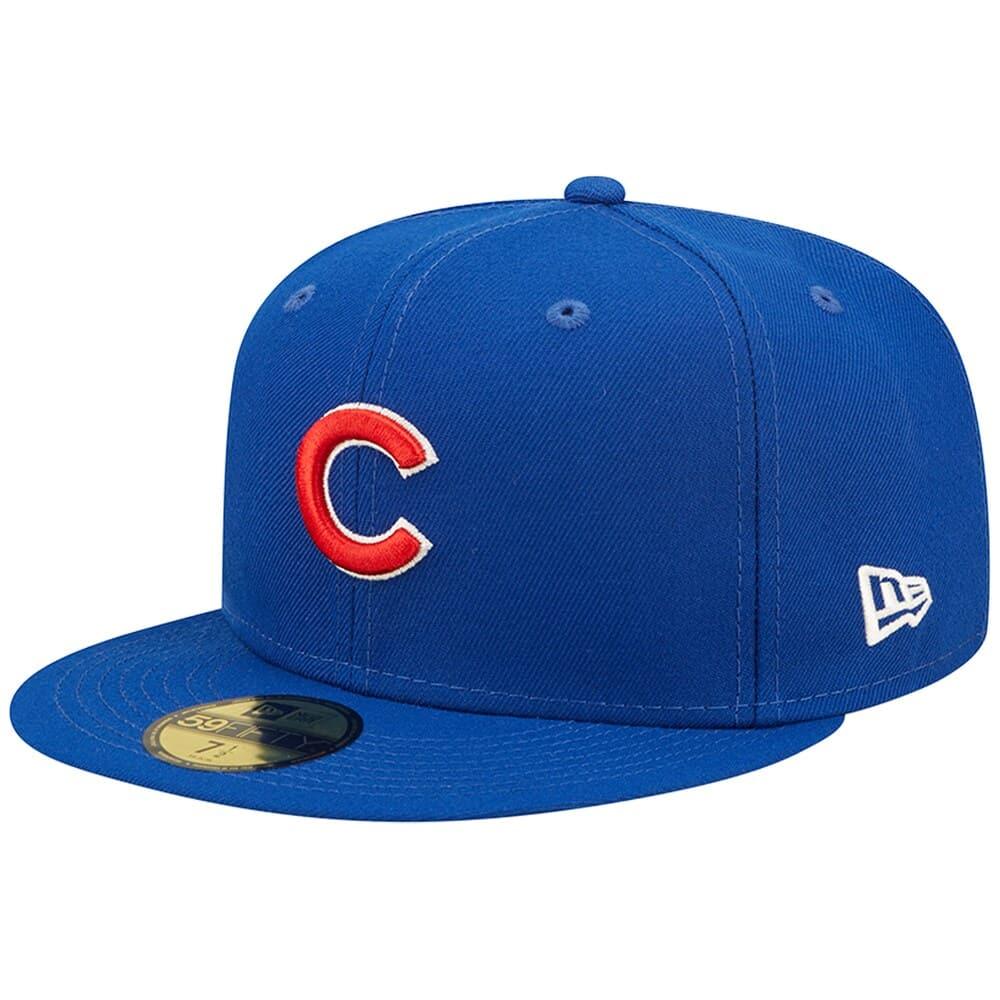 New Era Caps Chicago Cubs New Era MLB Pop Sweat 59FIFTY Fitted Hat - Blue