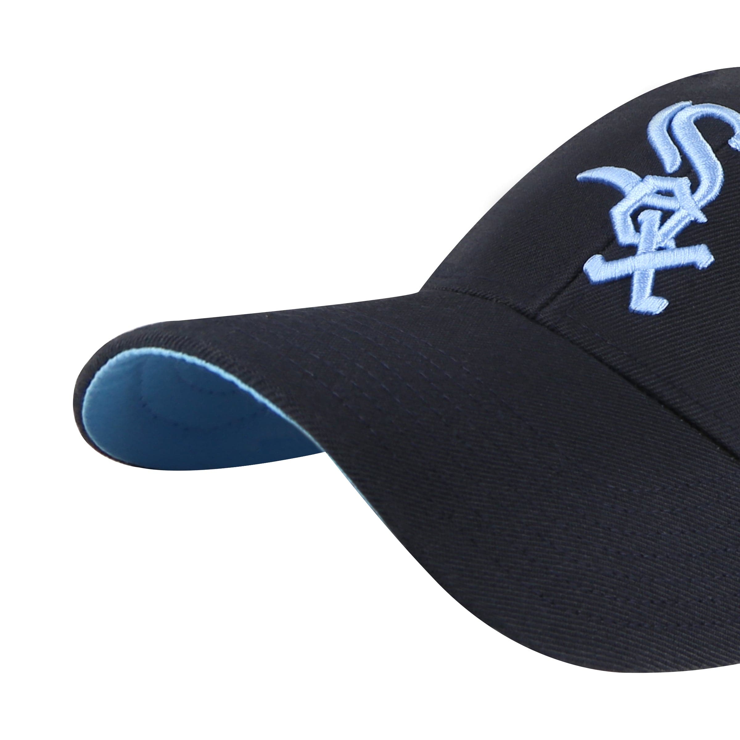 47 Brand Caps Chicago White Sox '47 MLB Blue World Series Patch MVP Snapback Hat - Navy