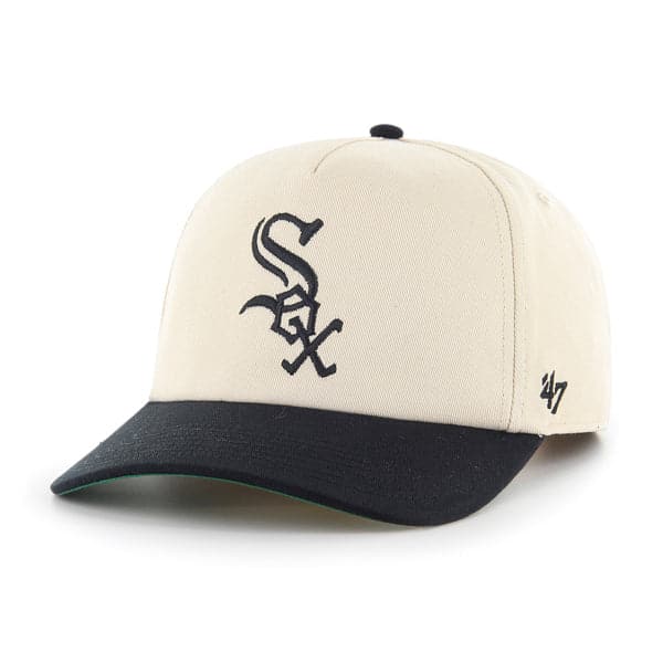 47 Brand Caps Chicago White Sox '47 MLB Team 2T Nantasket Pre-Curved Snapback Hat - Natural