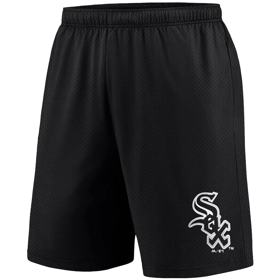 Majestic Athletic Shorts Chicago White Sox Majestic Athletic MLB Team Mesh Shorts - Black