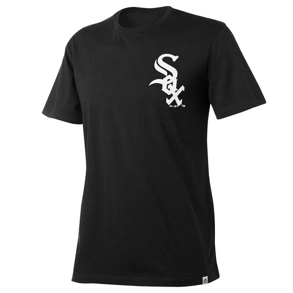 Majestic Athletic T-Shirts Chicago White Sox Majestic MLB Drimer T-Shirt - Black