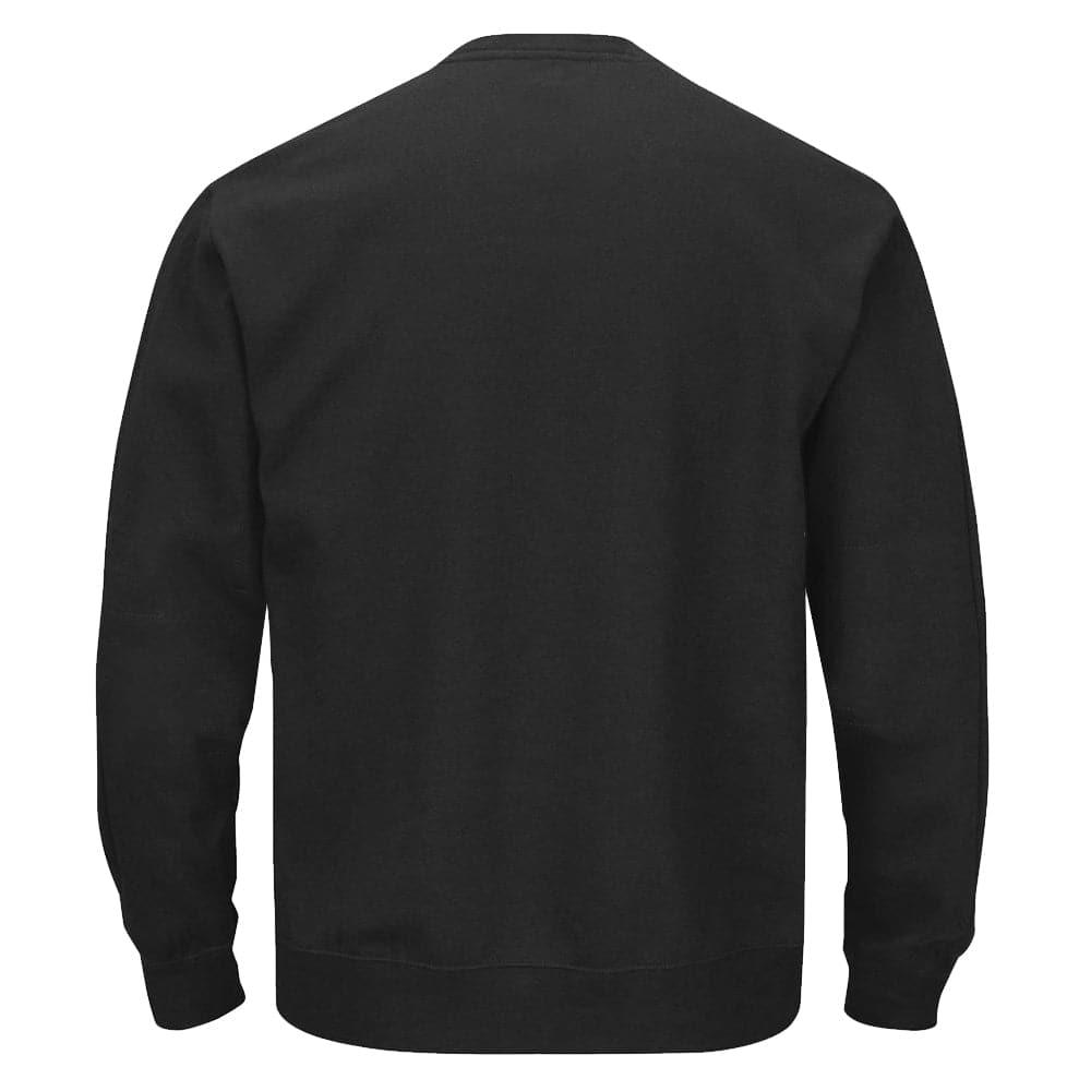 Majestic Athletic Jumpers Chicago White Sox Majestic MLB Large Patch Logo Crew Jumper - Black