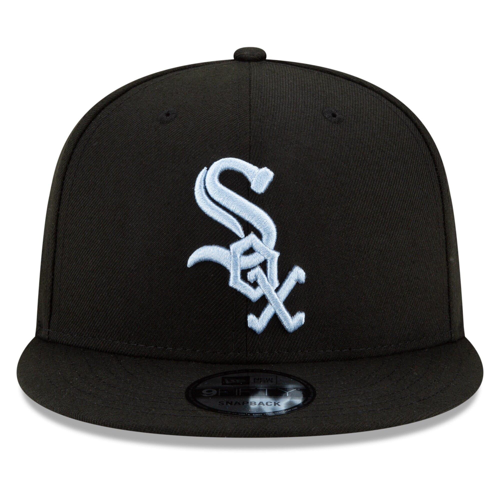 New Era Caps Chicago White Sox New Era MLB 2021 Fathers Day 9FIFTY Snapback Hat - Black
