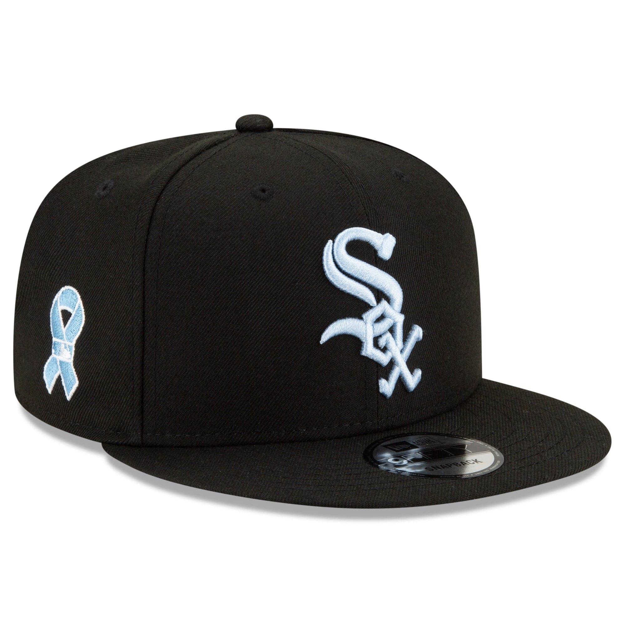 New Era Caps Chicago White Sox New Era MLB 2021 Fathers Day 9FIFTY Snapback Hat - Black