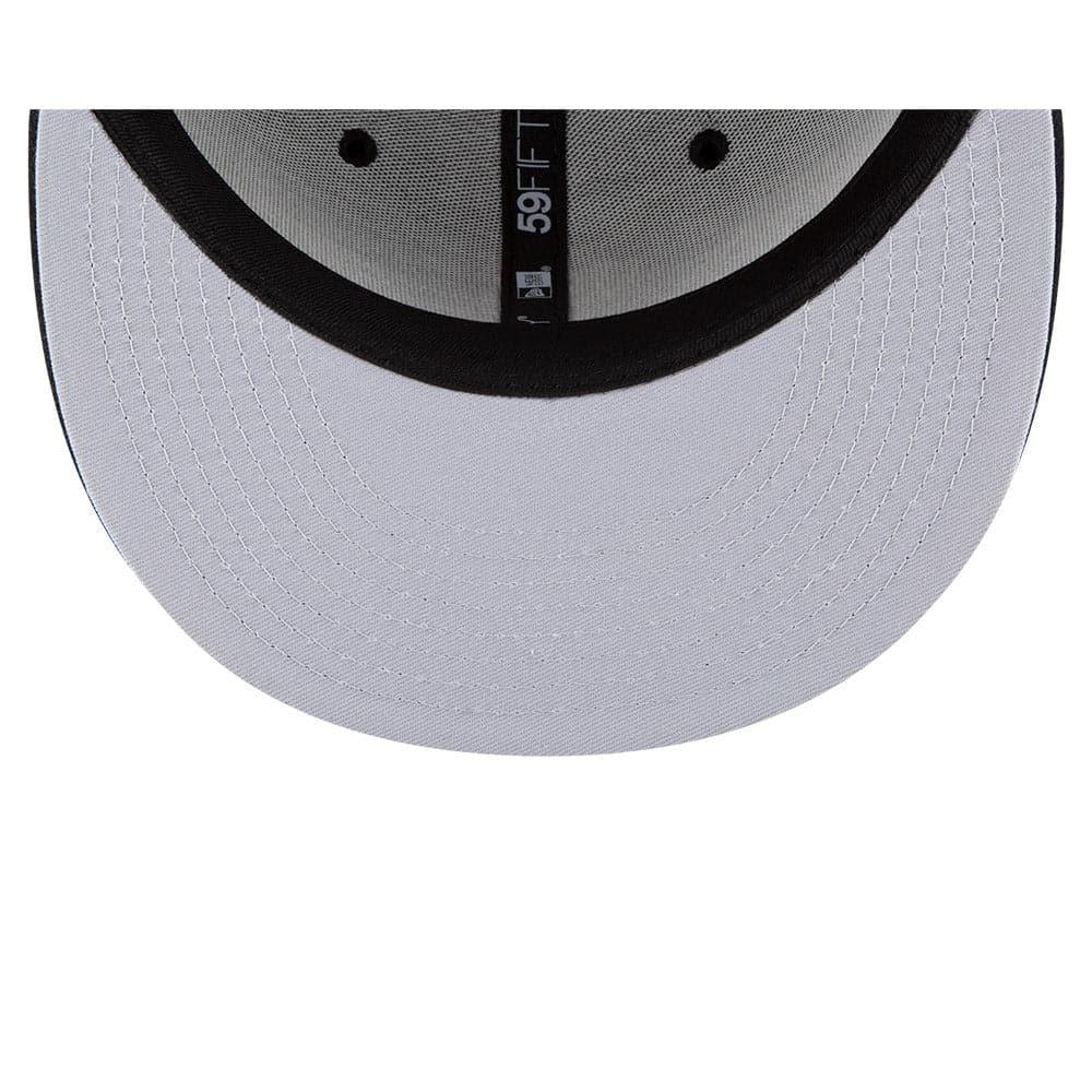 New Era Caps Chicago White Sox New Era MLB Champions Patch 59FIFTY Fitted Hat - Black