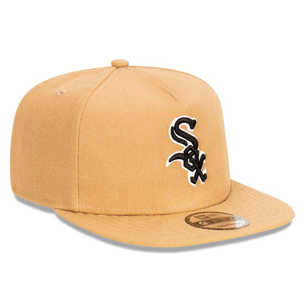New Era Caps Chicago White Sox New Era MLB Team 9FIFTY A-Frame Snapback Hat - Khaki