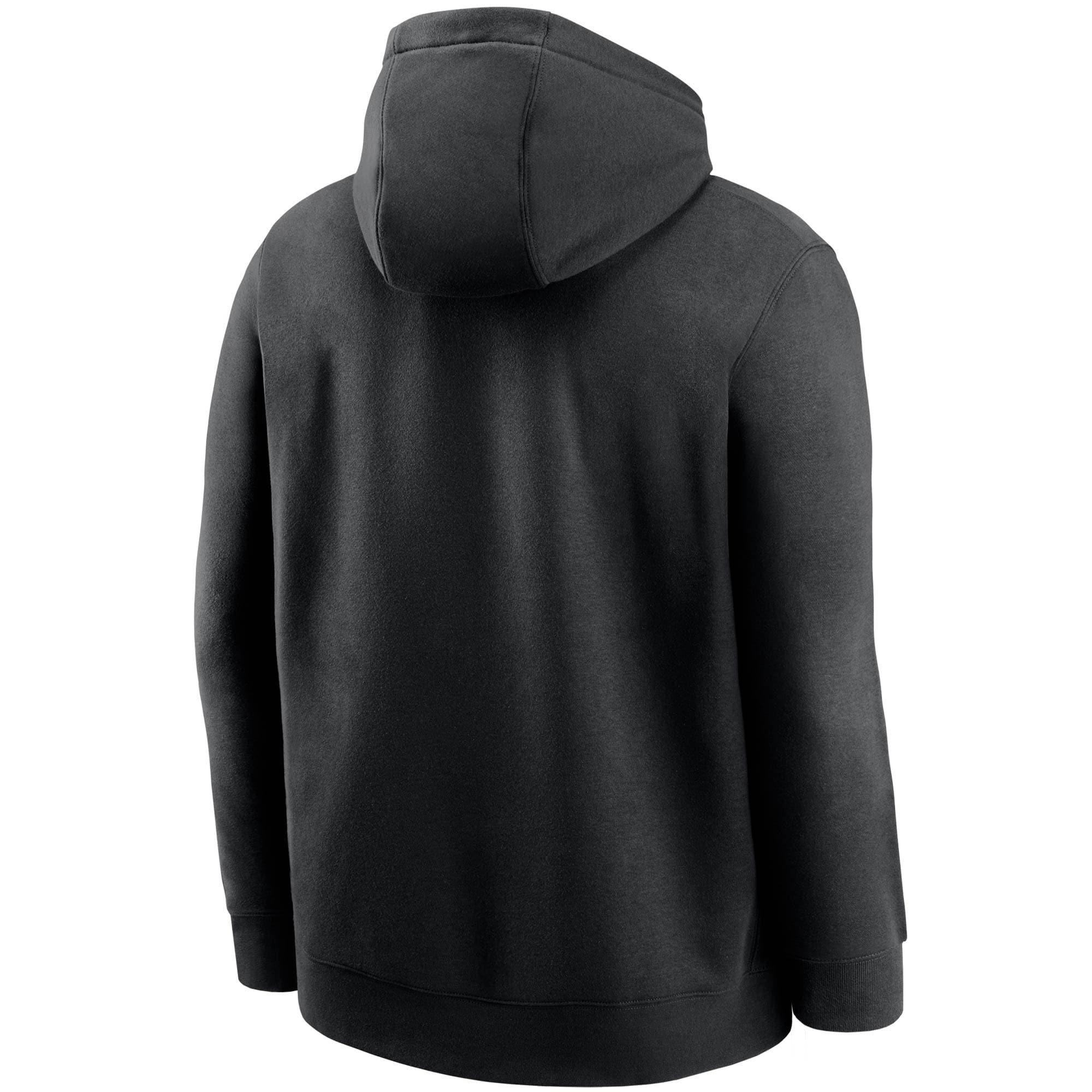 Nike Jumpers Chicago White Sox Nike MLB Team Lettering Club Hoodie Jumper - Black