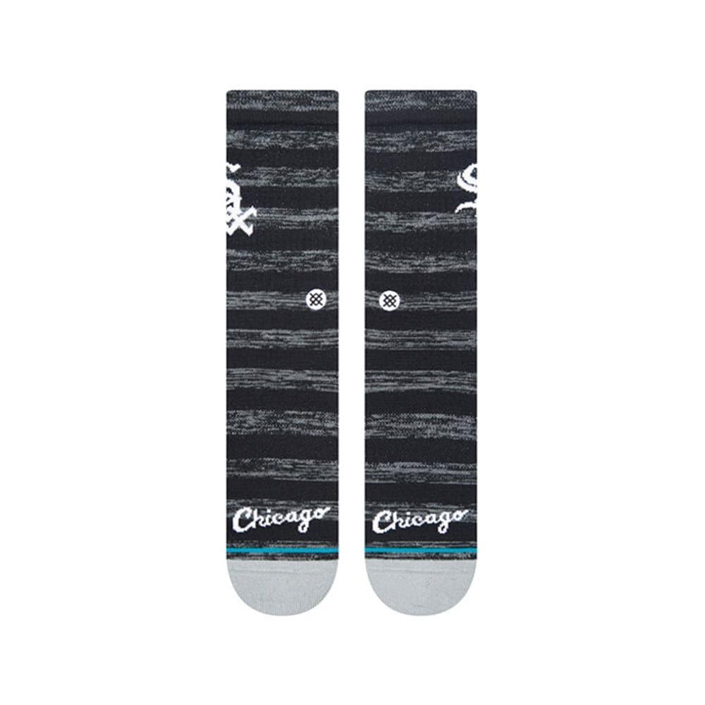 Stance Socks Large (9-12 US) Chicago White Sox Stance MLB Twist Crew Socks - Black