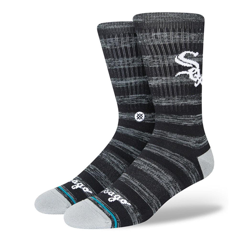 Stance Socks Large (9-12 US) Chicago White Sox Stance MLB Twist Crew Socks - Black
