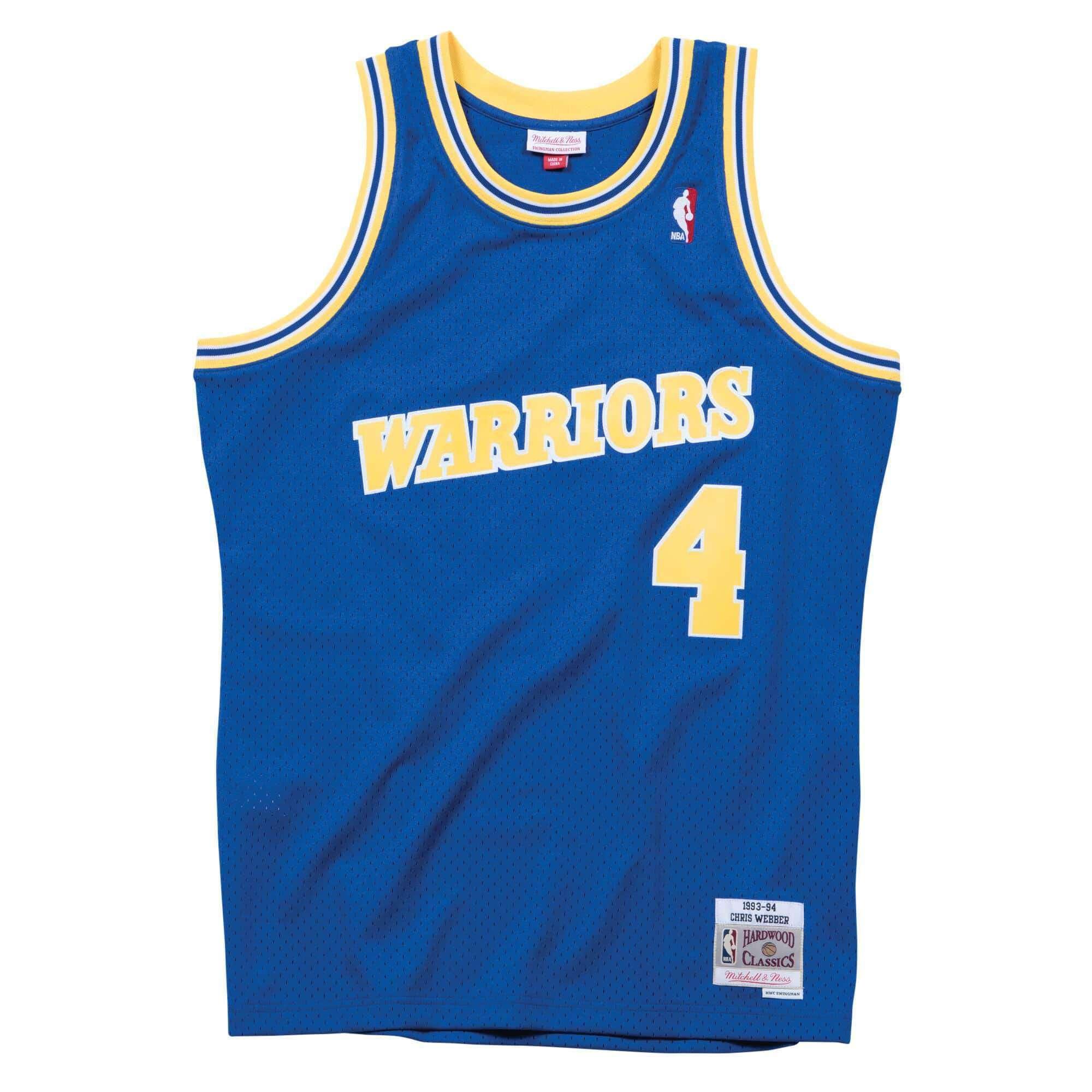 Mitchell And Ness Jerseys Chris Webber Golden State Warriors Mitchell & Ness NBA Swingman Jersey - Blue