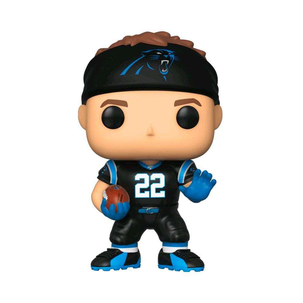 Funko Figures Christian McCaffrey Carolina Panthers NFL Funko 128 Pop Vinyl 3.75" Figure - Black