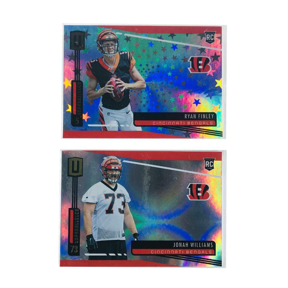 Panini Cards Cincinatti Bengals Panini NFL Unparalled Parallel 2 Trading Card Set