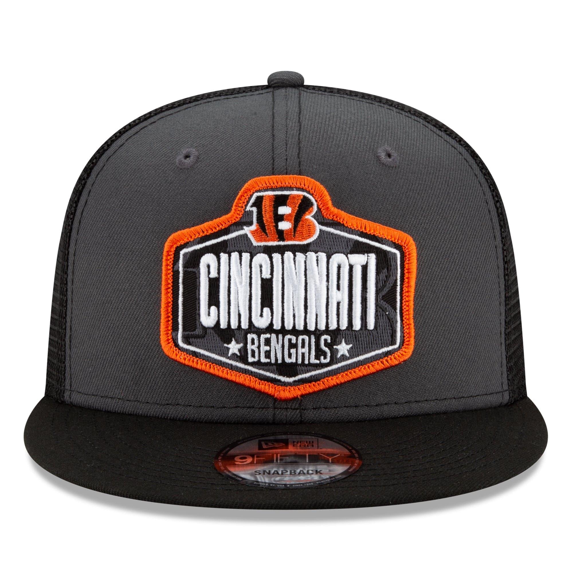 New Era Caps Cincinnati Bengals New Era 2021 NFL Draft 9FIFTY Snapback Hat - Graphite