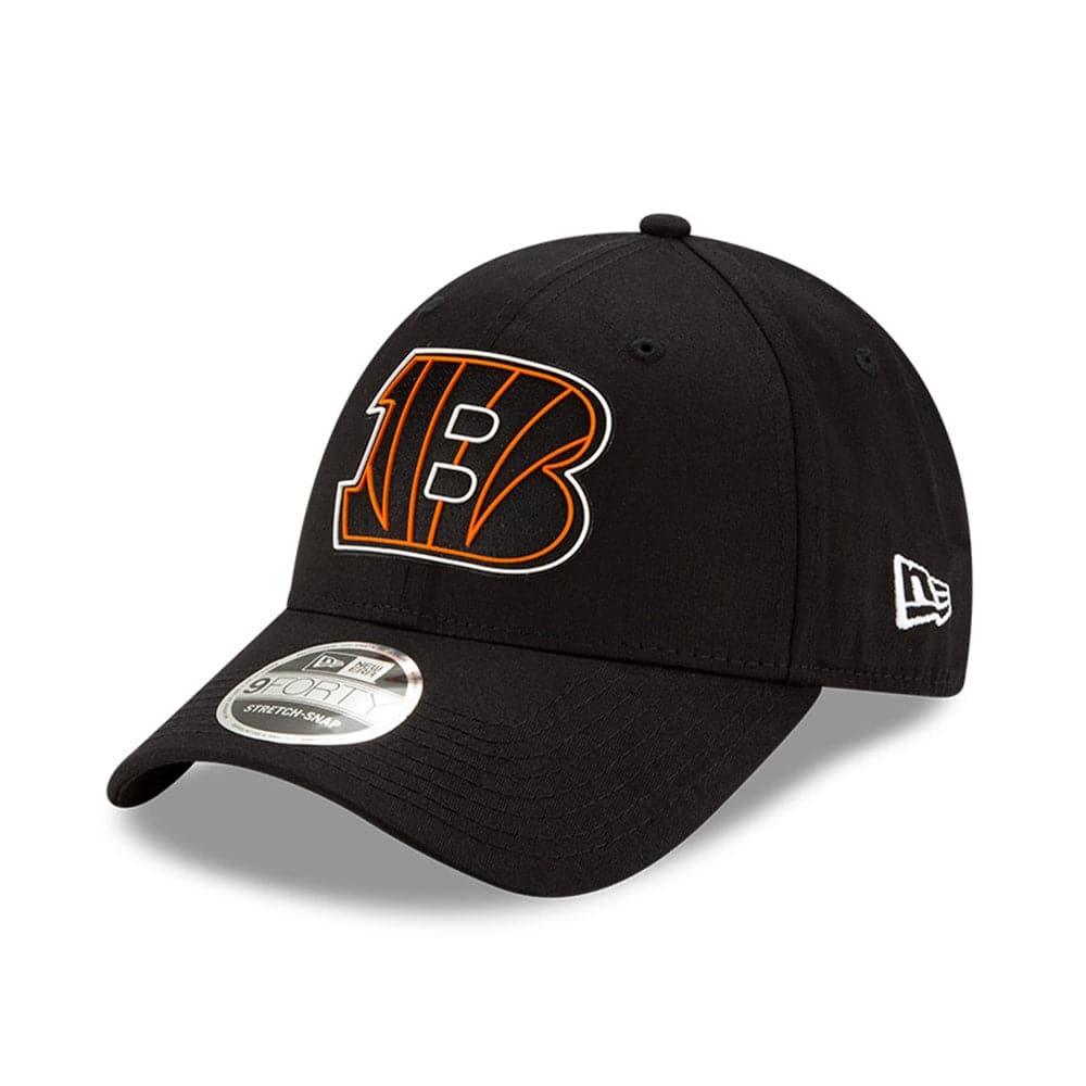 New Era Caps Cincinnati Bengals New Era NFL 2020 Draft 9FORTY Stretch Snapback Curve Hat - Black