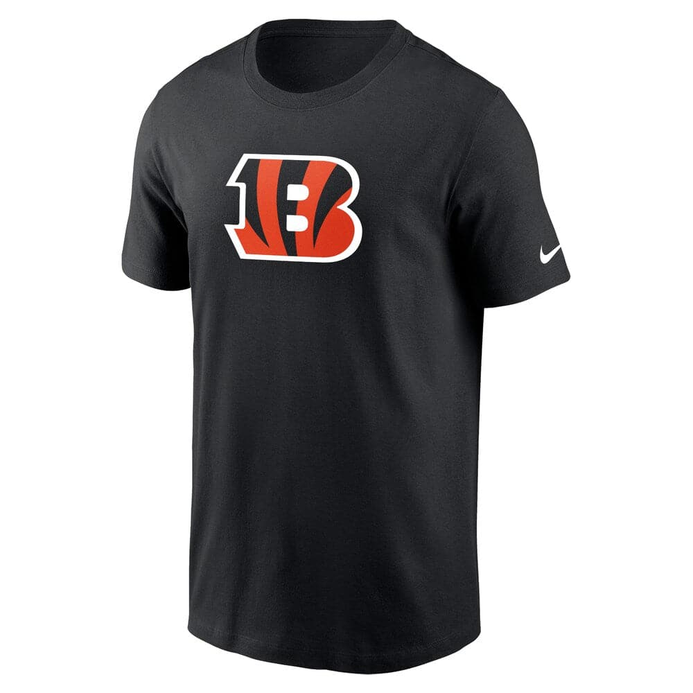 Nike T-Shirts Cincinnati Bengals Nike NFL Logo Essential T-Shirt - Black