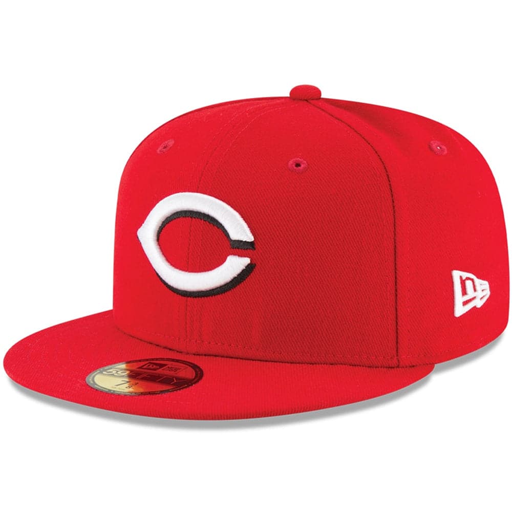 New Era Caps Cincinnati Reds New Era MLB AC On-Field Home 59FIFTY Fitted Hat - Red