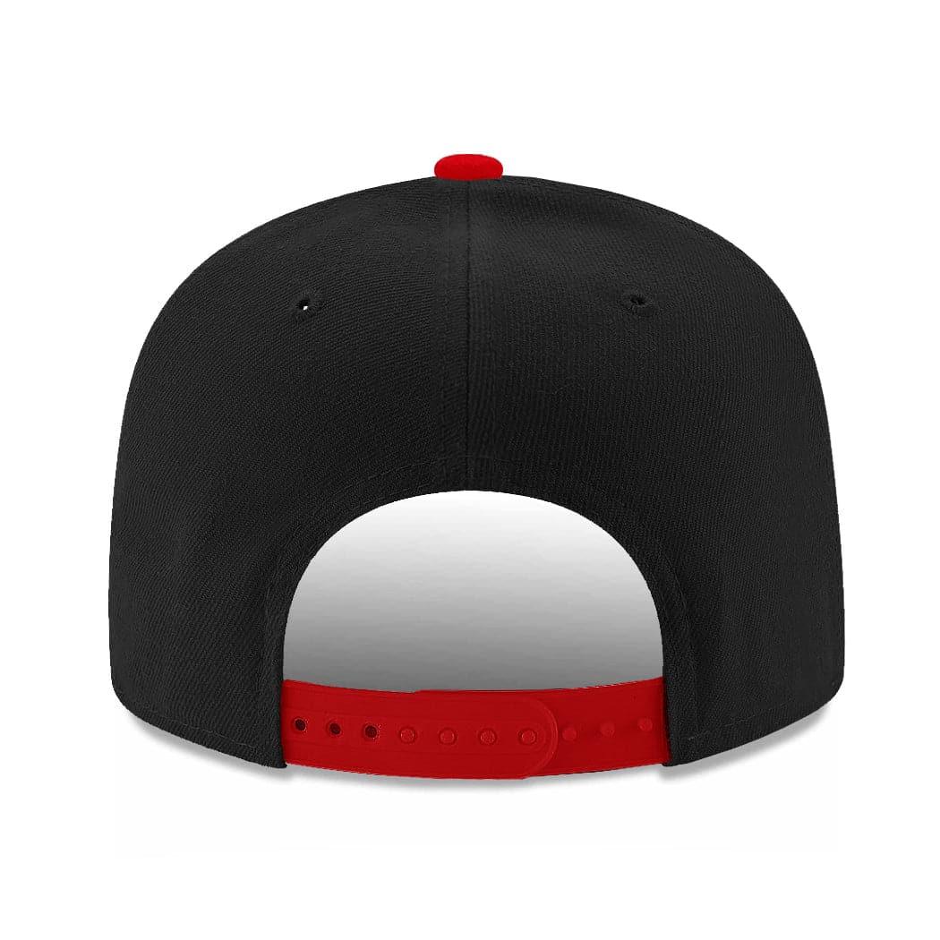 New Era Caps Cincinnati Reds New Era MLB Story Pack Pre-Curved 9FIFTY Snapback Hat - Black