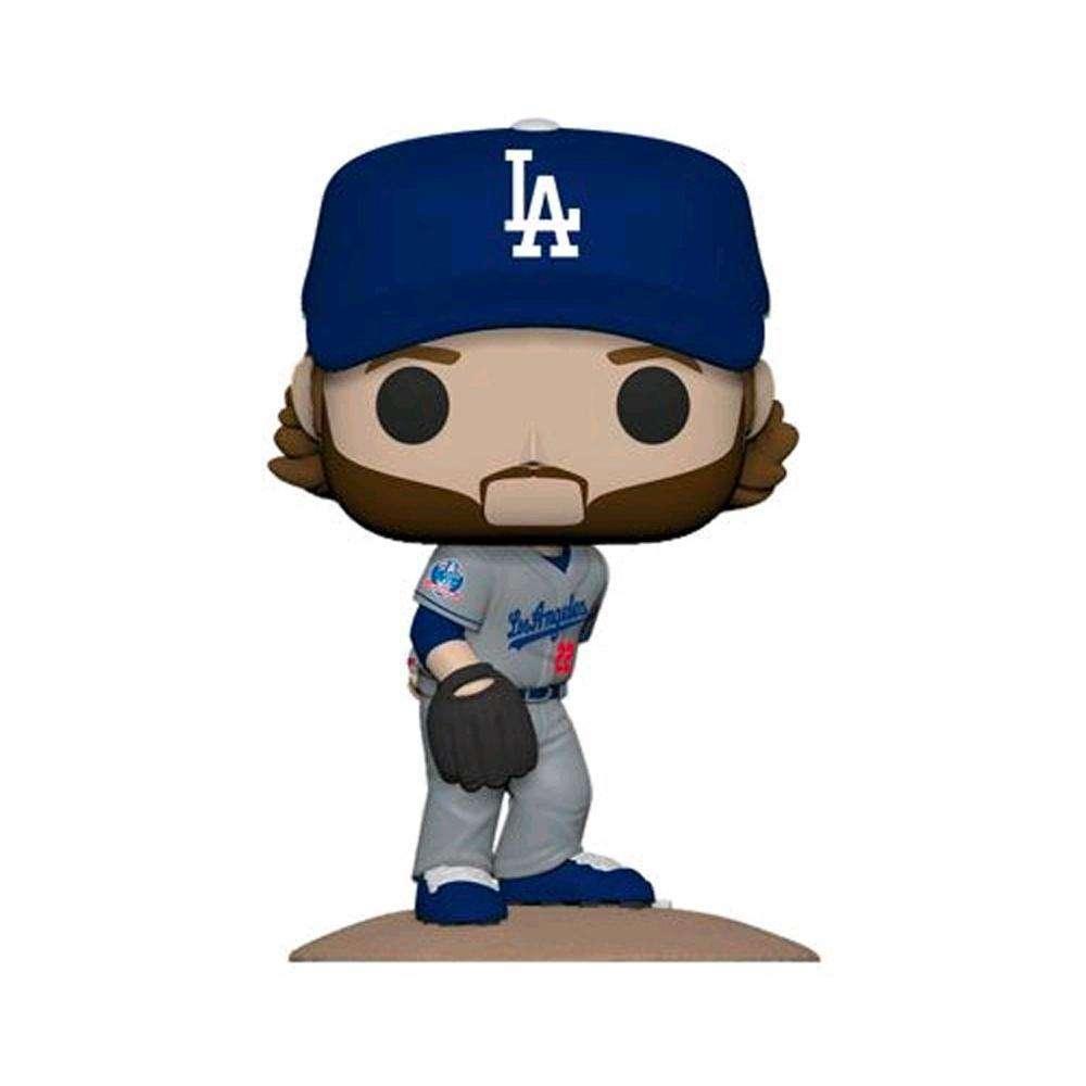 Funko Figures Clayton Kershaw Los Angeles Dodgers MLB Funko Pop Figure  - Grey