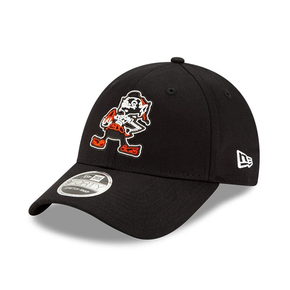 New Era Caps Cleveland Browns New Era NFL 2020 Draft 9FORTY Stretch Snapback Curve Hat - Black