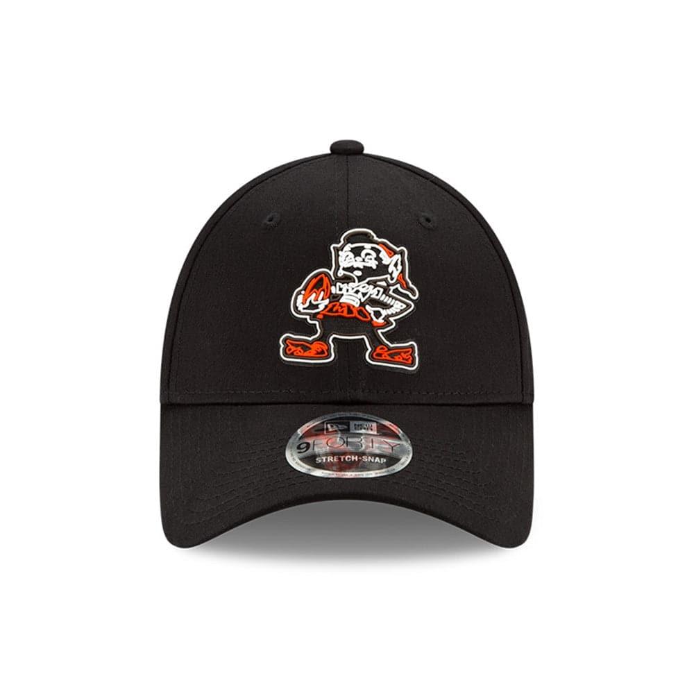 New Era Caps Cleveland Browns New Era NFL 2020 Draft 9FORTY Stretch Snapback Curve Hat - Black