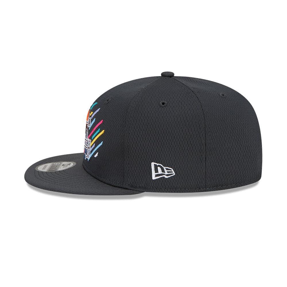 New Era Caps Cleveland Browns New Era NFL 2021 Crucial Catch 9FIFTY Snapback Hat - Steel